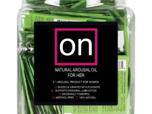 On Hemp Oil Infused Female Arousal Oil – 75 Single Use Ampoules by Sensuva