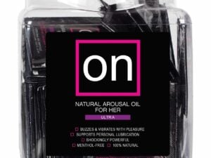 On for Her Arousal Oil Ultra by Sensuva – 75 Single-Use Ampoules for Enhanced Female Pleasure