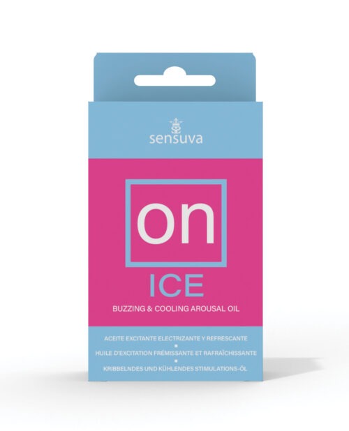 On Ice Buzzing and Cooling Female Arousal Oil by Sensuva – 5 ml