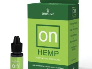 On Hemp Arousal Oil Medium Box – 5 ml by Sensuva for Enhanced Sensation and Pleasure
