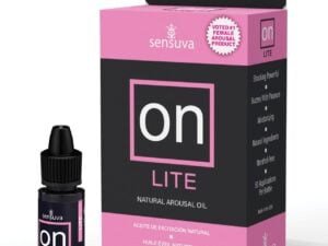 On Lite Arousal Oil Medium Box - 5 ml by Sensuva Enhance Sensation and Intimacy Naturally