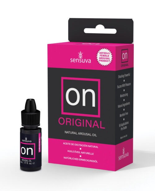On Original Arousal Oil Medium Box - 5 ml by Sensuva