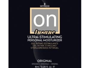 On Insane Ultra Original Stimulating Personal Moisturizer – 6 ml Foil Pack by Sensuva