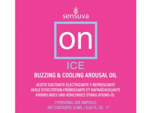 On Ice Arousal Oil by On - Sensual Clitoral Enhancer in Foil Pack