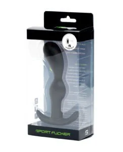 Sport Fucker CrossFit Plug - Black, Medium Size, Prostate Stimulating Butt Plug