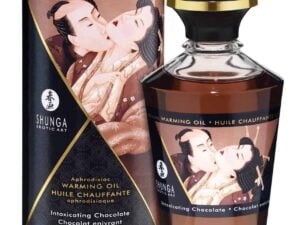 Shunga Warming Oil - 3.5 oz Intoxicating Chocolate for Him