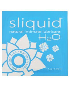 Sliquid Naturals H2O Water-Based Personal Lubricant - 0.17 oz by Sliquid