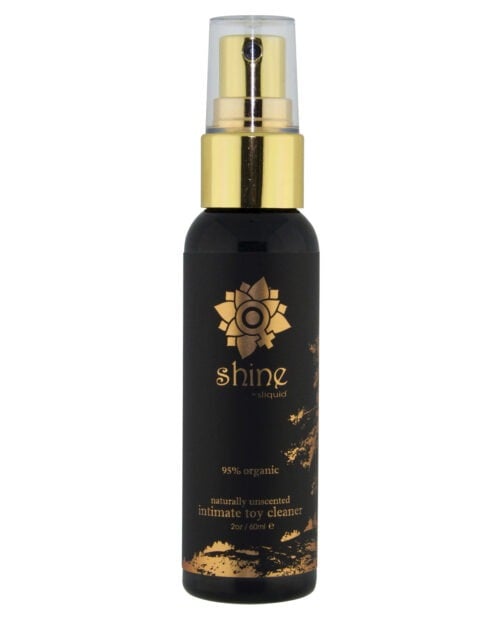 Sliquid Shine Organic Toy Cleaner Spray - 2 oz | Gentle, Natural, Vegan-Friendly