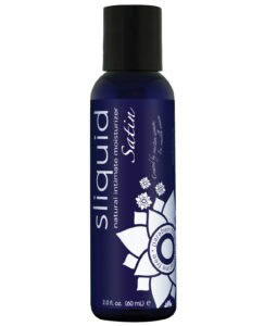 Sliquid Naturals Satin 2 oz Aloe Vera & Carrageenan Infused Water-Based Intimate Moisturizer