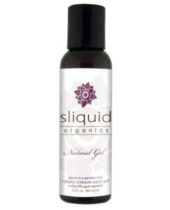 Sliquid Organics Natural Gel - 2 oz Aloe-Based Organic Lubricant for Sensitive Use