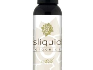 Sliquid Organics Silk 2 oz Aloe & Silicone Hybrid Personal Lubricant for Sensitive Skin