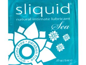Sliquid Naturals Sea Water-Based Personal Lubricant - 0.17 oz Foil Pack