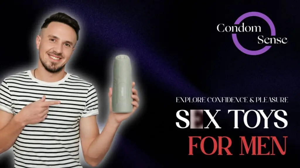 Blog banner reading Sex Toys for Men, Explore Confidence and Pleasure