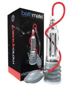 Bathmate HydroXtreme 7 Penis Enhancement Pump - Clear with Accessories Bundle