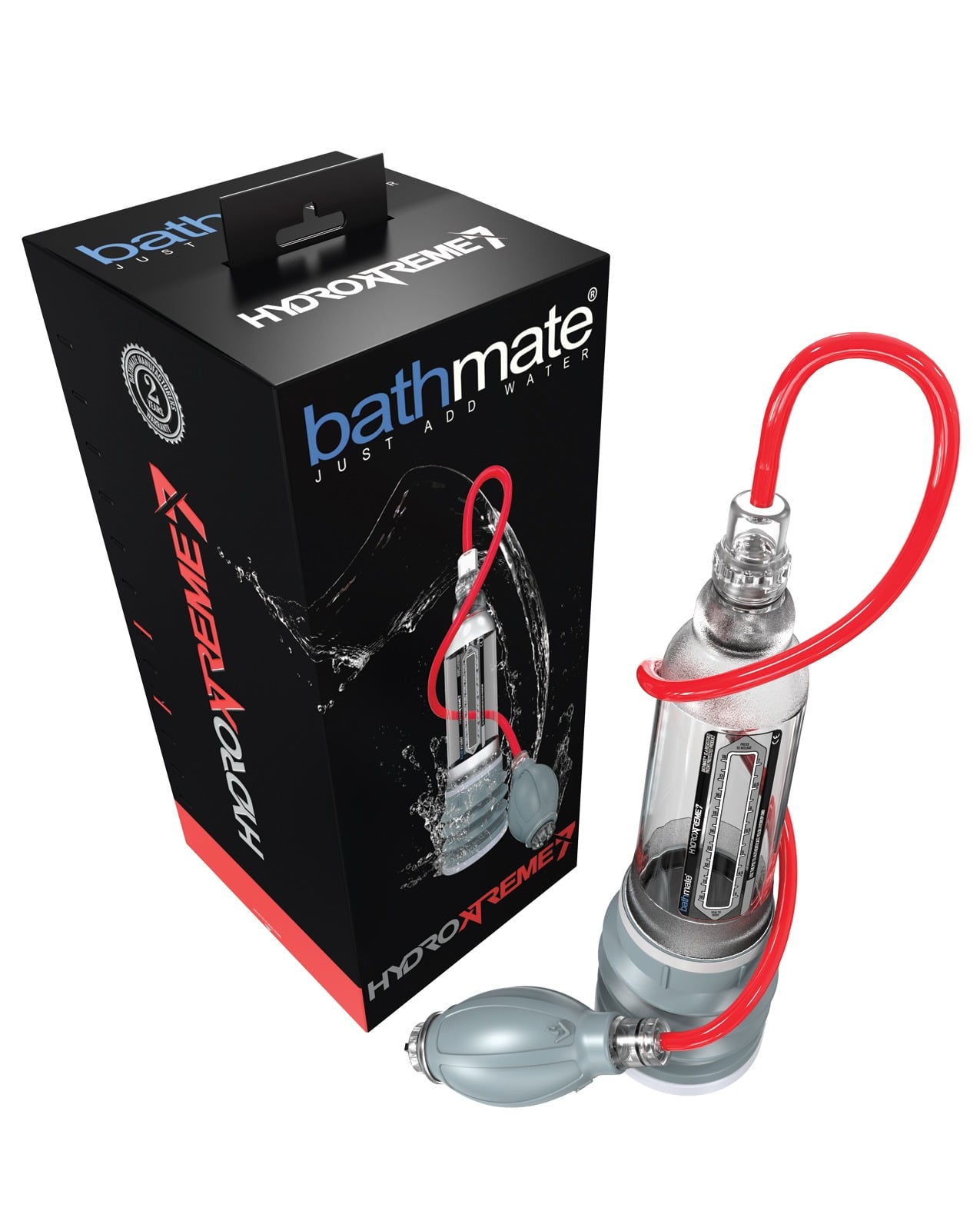 Bathmate HydroXtreme 7 Penis Enhancement Pump - Clear with Accessories Bundle - Image 8