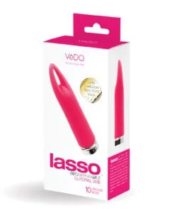 VeDO Lasso Rechargeable Clitoral Vibrator - Pink