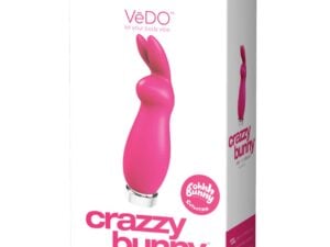 VeDO Crazzy Bunny Rechargeable Bullet – Pretty in Pink