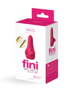 VeDO Fini Rechargeable Bullet Vibe – Pink for Her and Couples