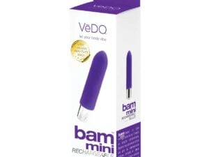 VeDO Bam Mini Rechargeable Bullet Vibe - Into You Indigo