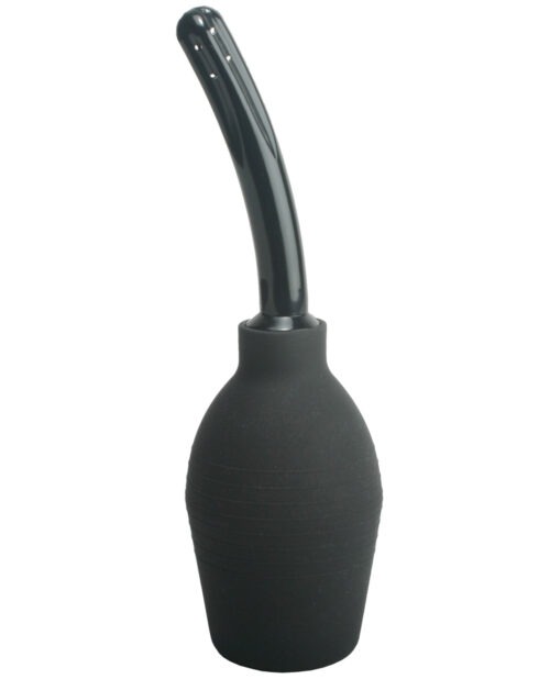 CleanStream Deluxe Enema Bulb with Long Carved Nozzle – Easy Grip Design for Comfortable Use
