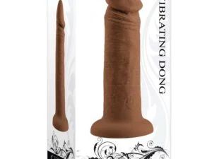 Evolved 6-inch Vibrating Dong with Realistic Features and Powerful Suction Base