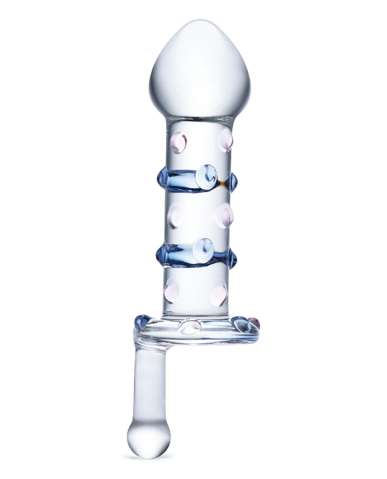Glas Candy Land Juicer Glass Dildo - Handblown, Hypoallergenic, 6.5 Inches Overall Length - Image 2
