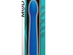 MOD Designs Smooth Wand Blue – 7.5 Inch Silicone Dildo for Her Pleasure