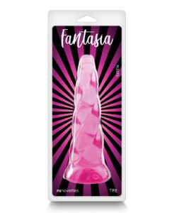Fantasia Siren Pink by NS Novelties – Flexible TPE Dildo with Suction Cup for Enhanced Pleasure
