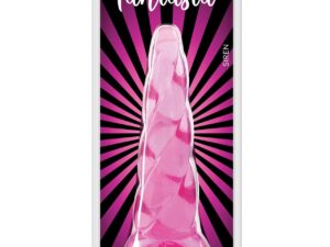 Fantasia Siren Pink by NS Novelties – Flexible TPE Dildo with Suction Cup for Enhanced Pleasure