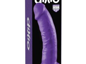Dillio 9-inch Purple Dildo by Pipedream Products - Realistic Design with Suction Base