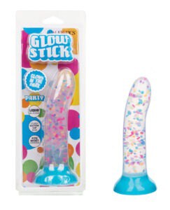 Glow Stick Party by California Exotic Novelties - Waterproof Silicone Dildo with Suction Cup and