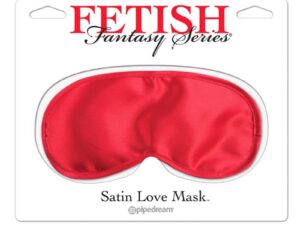 Pipedream Fetish Fantasy Series Satin Love Mask in Red - PD3903-15