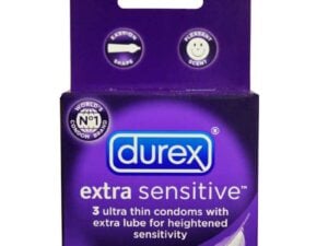 Durex Extra Sensitive Lubricated Condoms – 3 Pack by Paradise Marketing Services, Part No. 129