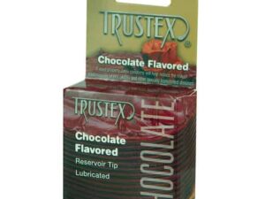 Global Protection Corp. Trustex L4020C Flavored Chocolate Condoms – 3 Pack