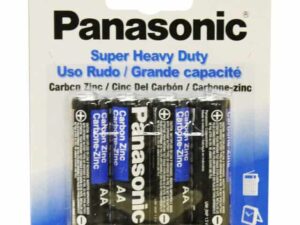 Price Master Corporation Panasonic AA Batteries - Pack of Four