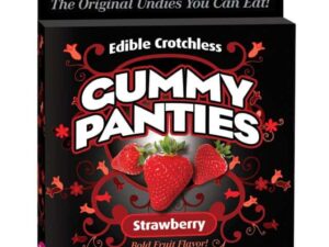 Pipedream Edible Crotchless Gummy Panties Strawberry Flavor - PD7507-60