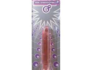 Doc Johnson Crystal Jellies 6-Inch Pink Anal Starter