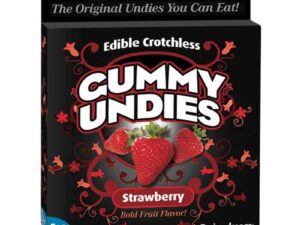 Pipedream Edible Crotchless Gummy Undies for Him - Strawberry Flavor, Part No. PD7509-60