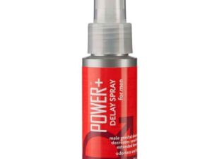 Doc Johnson Power + Delay Spray 1oz. – Odorless and Tasteless Desensitizing Spray for Men