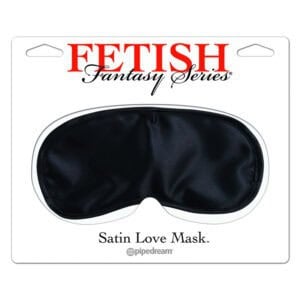 Pipedream Fetish Fantasy Series Satin Love Mask Black PD3903-23
