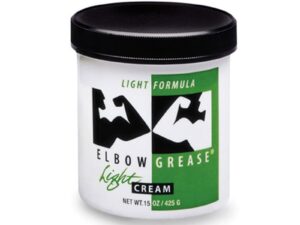 B. Cumming Company Inc. Elbow Grease Light Cream - 15 oz Lubricant for Sensitive Skin