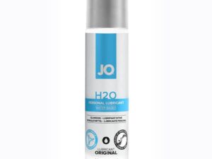 System Jo JO H2O Original Water-Based Lubricant — 4 oz. for Silky, Moisturizing Intimate Comfort
