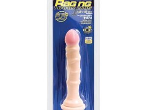 Doc Johnson Raging H/O Slimline 5.5-Inch Veined Dong with Suction Base