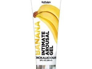Hott Products Unlimited Dickalicious Intimate Arousal Gel Banana 2 oz.