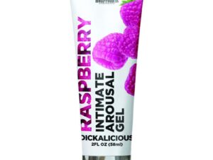 Hott Products Unlimited Dickalicious Intimate Arousal Gel Raspberry 2 oz.