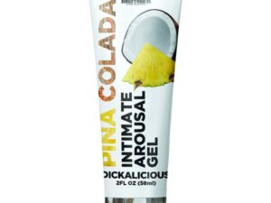 Hott Products Unlimited Dickalicious Intimate Arousal Gel Pina Colada (Part Number HP-2029) - 2 oz.