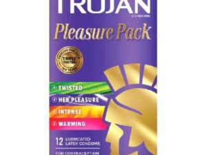 Paradise Marketing Services Trojan Pleasure Pack 12-Pack Condom Assortment