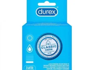 Durex Classic Lubricated Condoms by Paradise Marketing Services - 3 Pack