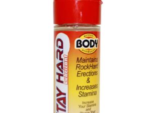 Body Action Stay Hard Lubricant 2.3oz – Desensitizer and Long-Lasting Male Enhancement