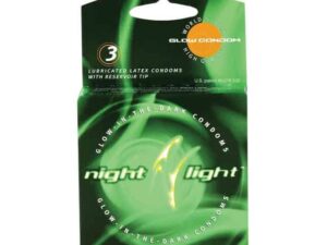 Global Protection Corp. Night Light Glow-In-The-Dark Condoms (3 Pack)